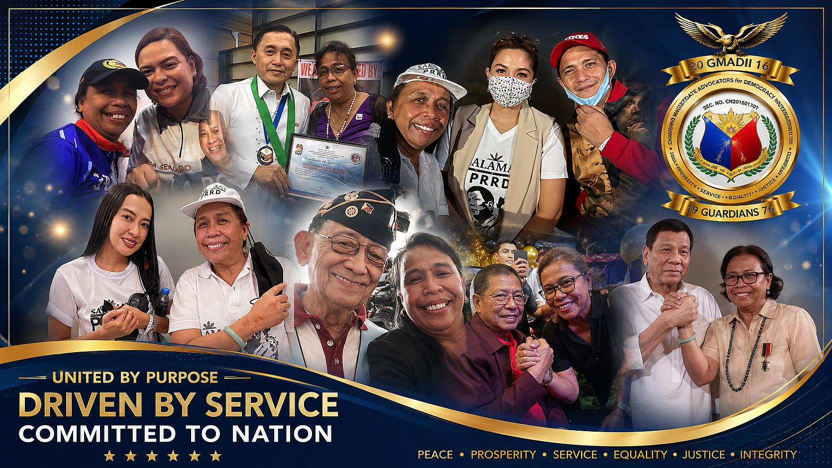 Inspirational & Powerful  UNITED BY PURPOSE. DRIVEN BY SERVICE. COMMITTED TO NATION