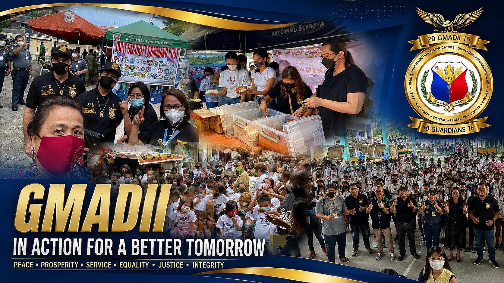 GMADII — IN ACTION FOR A BETTER TOMORROW